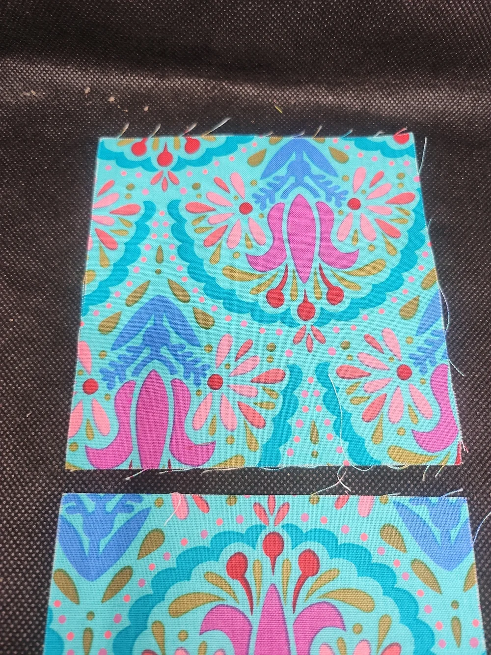 2 4.75 inch precut cotton fabric squares